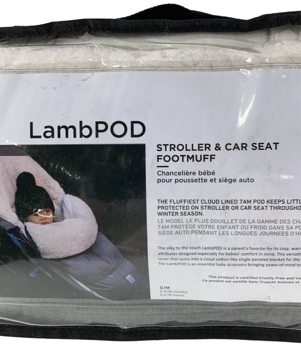 secondhand 7 A.M. Enfant LambPOD Stroller and Car Seat Footmuff