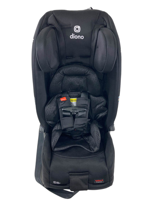 secondhand Diono Radian 3RXT Convertible Car Seat, 2021, Black Jet