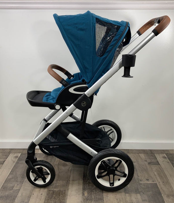 secondhand Cybex Talos S All Terrain Stroller, River Blue, 2020