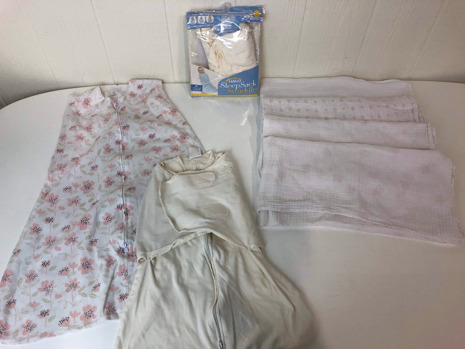 used BUNDLE Baby Swaddles