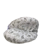 secondhand Boppy Total Body Pregnancy Pillow, Gray Scattered Leaves