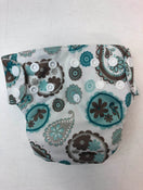 used Simplex One Size Blueberry Diapers