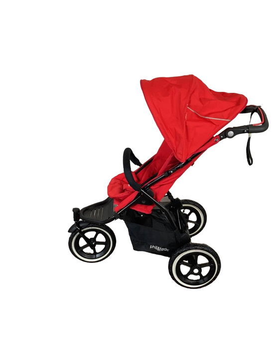 secondhand Phil & Teds Navigator 2 Stroller, 2015, red