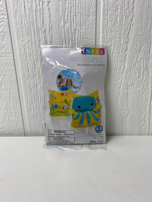 used Intex Swimming Arm Bands, Sz 3-6 Yrs