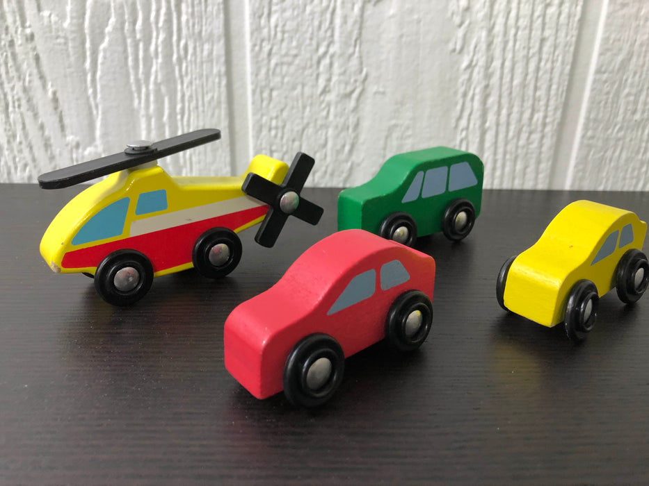 BUNDLE Melissa & Doug Wooden Vehicles