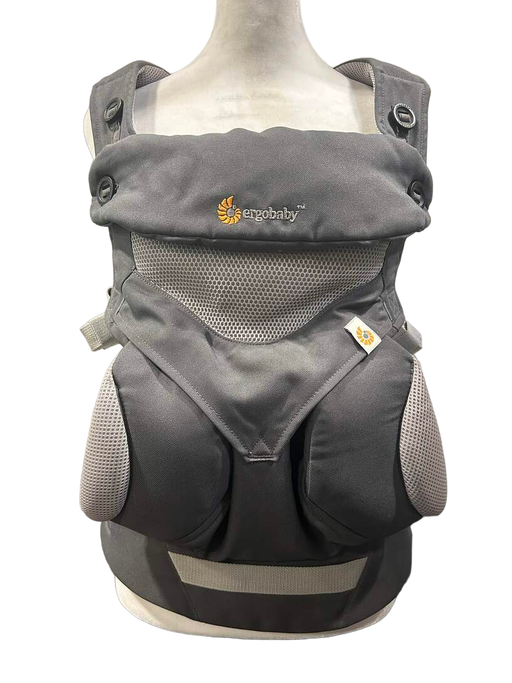 secondhand Ergobaby 360 All Positions Cool Air Mesh Baby Carrier, Carbon Grey