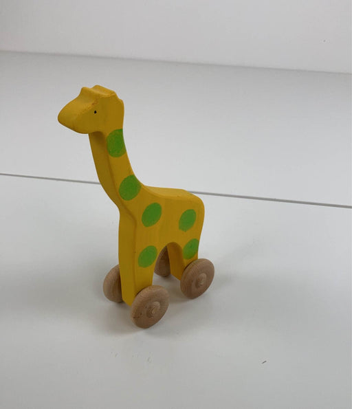 used Rolling Wooden Giraffe