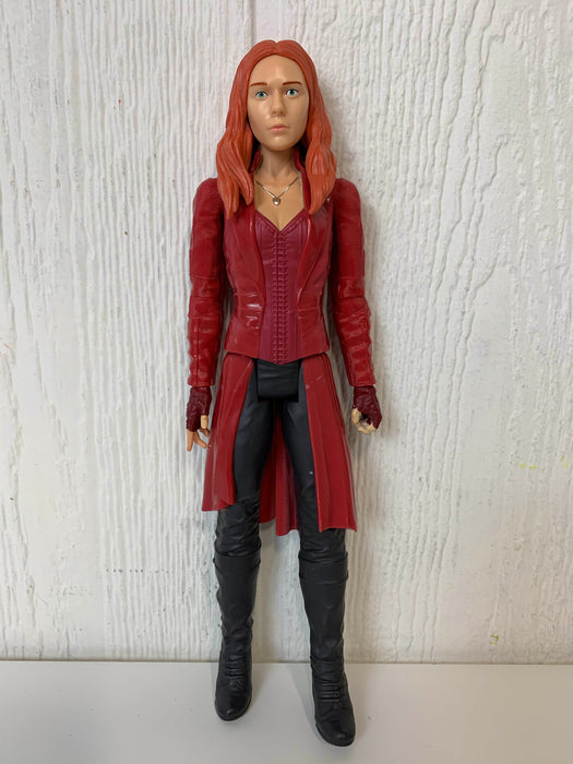 used Marvel Infinity War Titan Hero Action Figure, Scarlet Witch