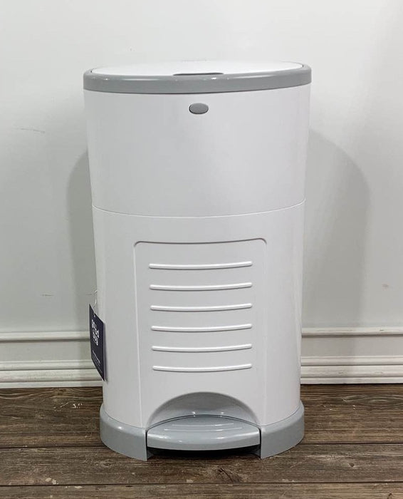 used Diaper Dekor Classic Diaper Pail, White