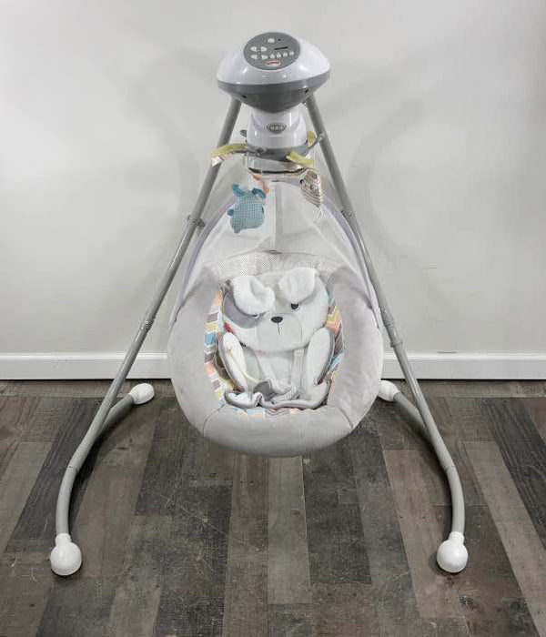 secondhand Fisher Price Cradle 'n Swing, Sweet Snugapuppy Dreams