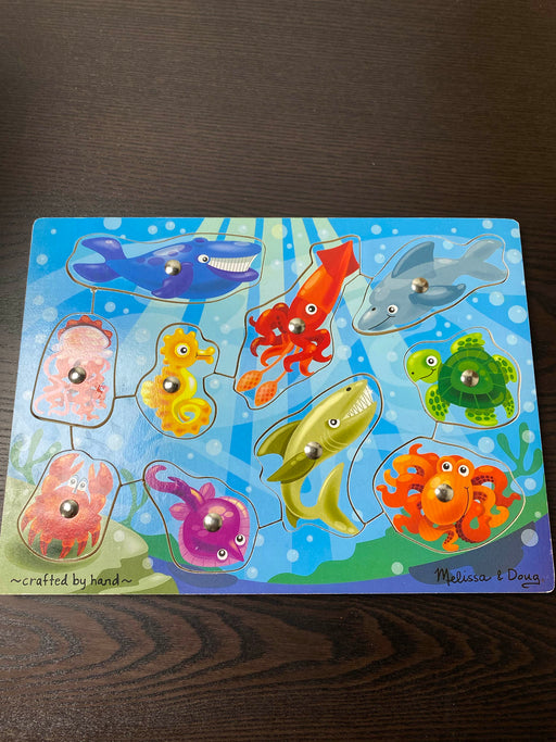 secondhand BUNDLE Melissa & Doug Wooden Puzzles