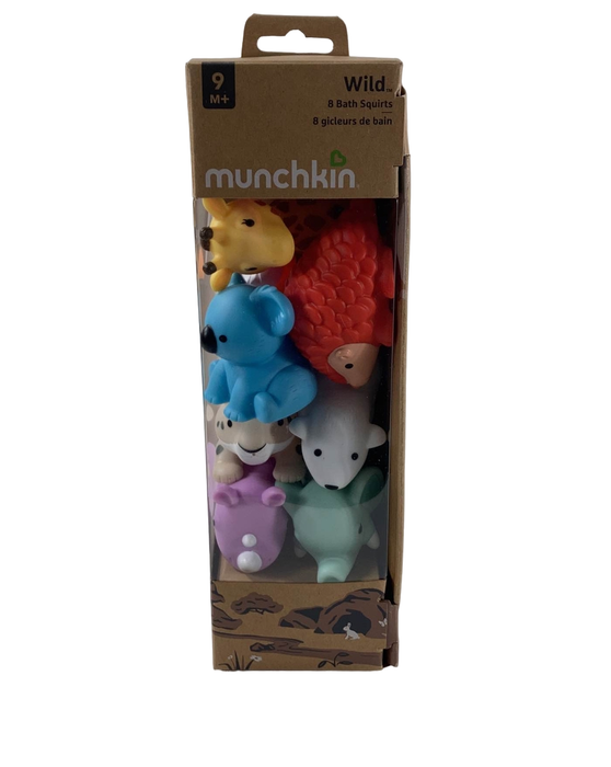 used Munchkin Squirts Bath Toy 8 Pack