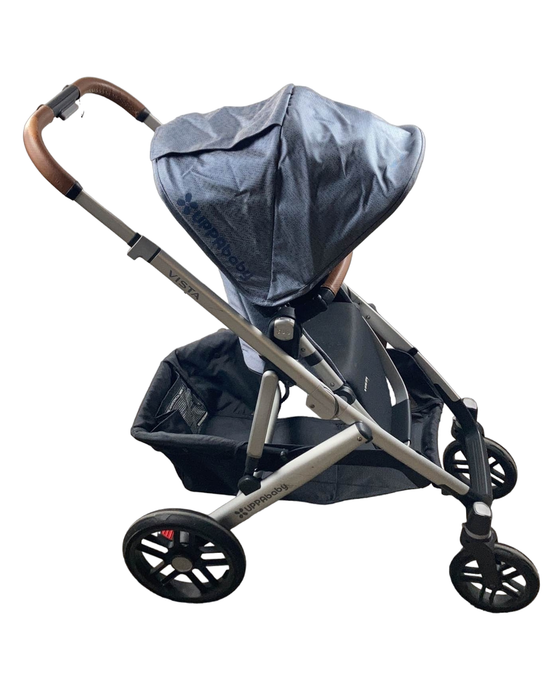 secondhand UPPAbaby VISTA Stroller, Henry (Blue Marl), 2019