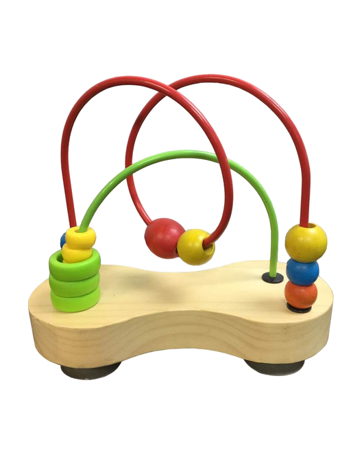 secondhand Hape Double Bubble Wooden Bead Maze