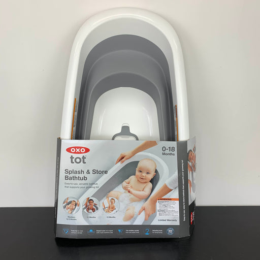 used OXO Tot Splash & Store Baby Bathtub