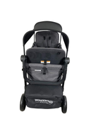 secondhand Wonderfold W2 Luxe Multifunctional Double Stroller Wagon, 2023, Charcoal Gray