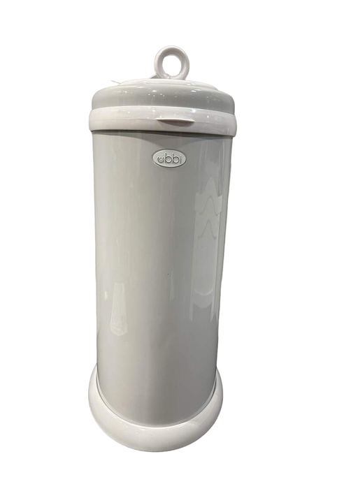 used Ubbi Diaper Pail, Grey