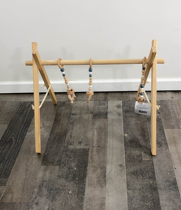 secondhand Poppyseed Play Wooden Baby Gym