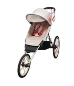 secondhand Cybex AVI Jogging Stroller, Cream/Orange, 2021