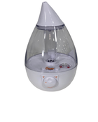 used Crane Ultrasonic Cool Mist Humidifier, Clear/White