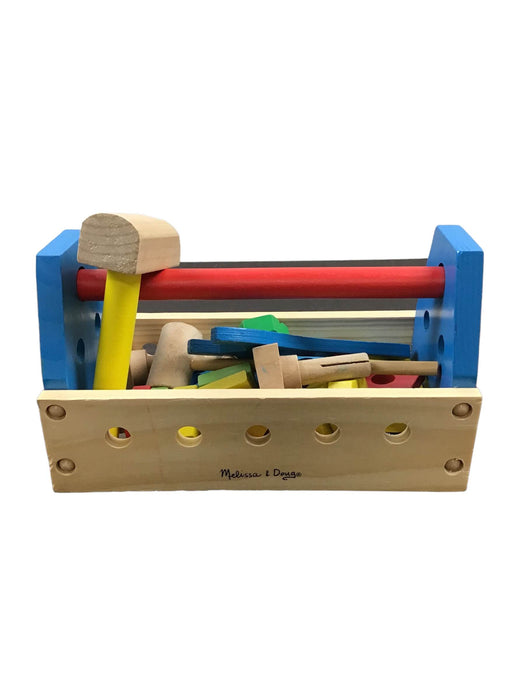 used Melissa & Doug Take-Along Tool Kit Wooden Toy