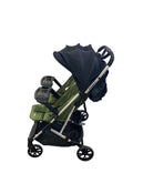 secondhand Joovy Kooper X2 Double Stroller, Olive, 2022