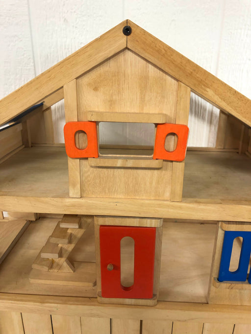 secondhand Plan Toys Wooden Doll House