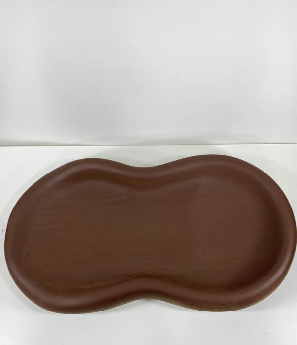 secondhand Keekaroo Peanut Changing Pad, wood