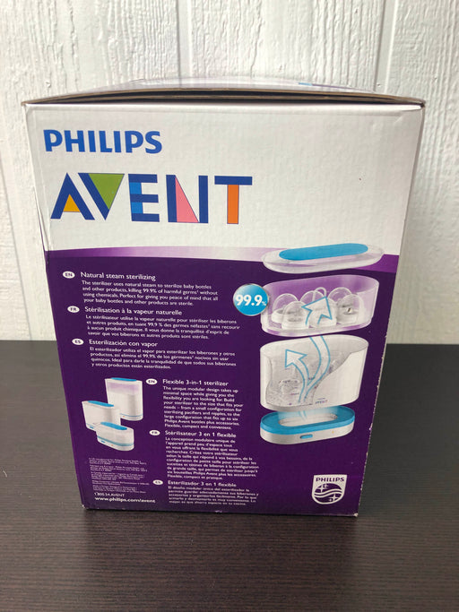 secondhand Philips Avent 3-in-1 Electronic Steam Sterilizer