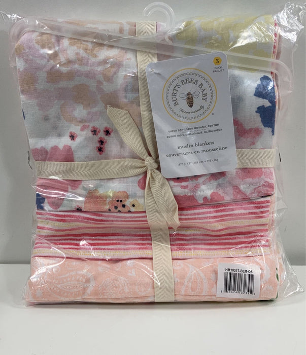 used Burt's Bees Baby Muslin Blankets