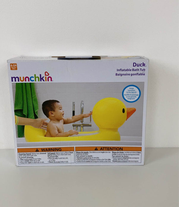 used Munchkin Inflatable Duck Tub