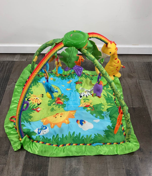 used Fisher Price Rainforest 1-2-3 Musical Gym