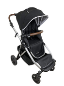 used Mockingbird Single to Double Stroller, 2023, Silver with Penny Leather, Windowpane, Black