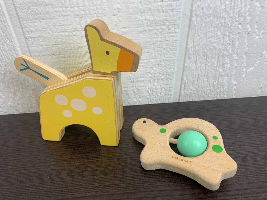 used BUNDLE Wooden Toys