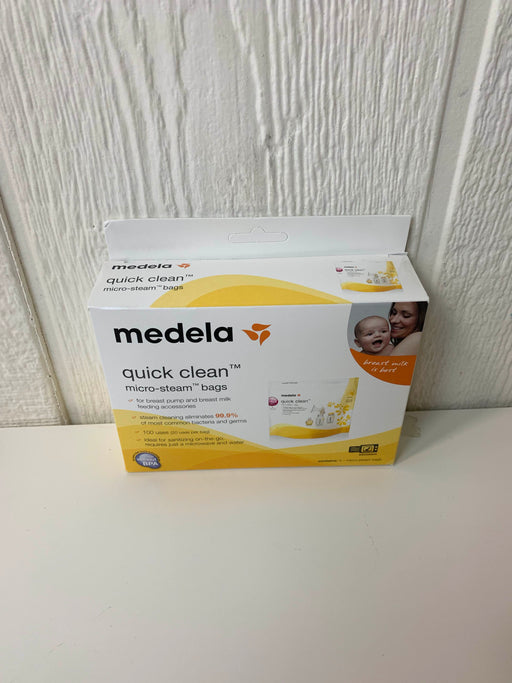 used Medela Quick Clean Micro Steam Bags