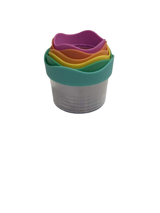 used Lovevery Nesting Stacking Dripdrop Cups