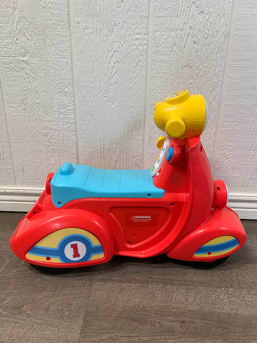 secondhand Fisher Price Laugh And Learn Smart Stages Scooter