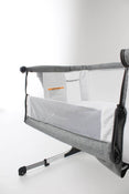 secondhand Baby Delight Beside Me Dreamer Bassinet & Bedside Sleeper, Charcoal Tweed