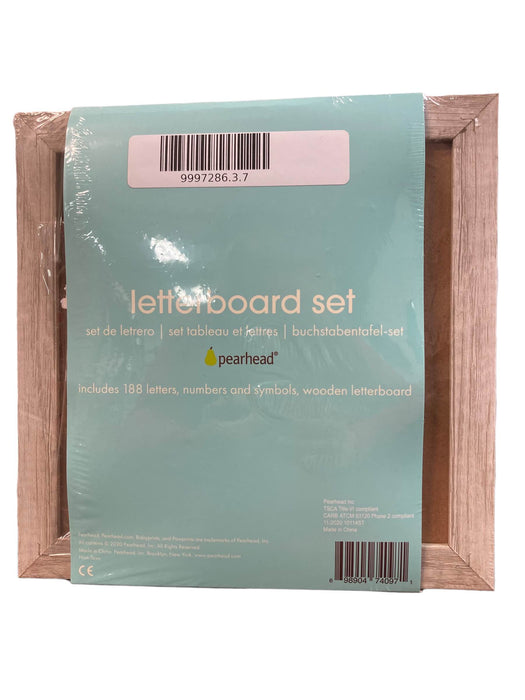 secondhand Pearhead Letterboard Set