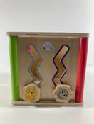 used Small Wooden Activity Cube