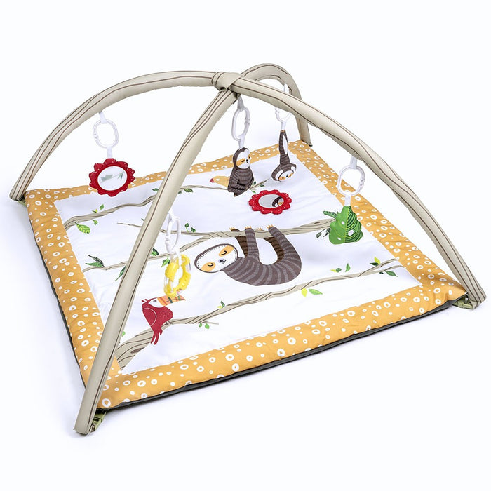 used JumpOff Jo Infant Activity Gym Playmat, Sloth