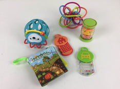 used BUNDLE Grasping Toys