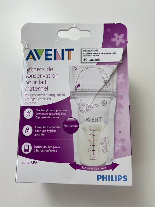 secondhand Philips Avent Breast Milk Storage Bags