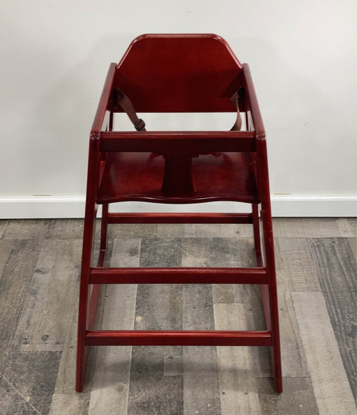 used Wooden High Chair