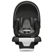 used Evenflo Gold Securemax Infant Car Seat With SensorSafe And SafeZone Load Leg Base, 2022, Moonstone Gray