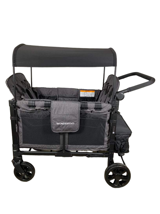 secondhand Wonderfold W4 Elite Stroller Wagon, Charcoal Gray, 2023