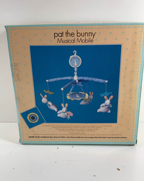 secondhand Pat The Bunny Musical Mobile