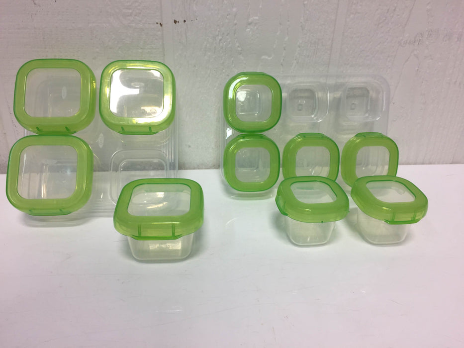 secondhand OXO Tot 12 Piece Baby Blocks