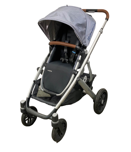 secondhand UPPAbaby VISTA Stroller, Gregory (Blue Melange), 2019