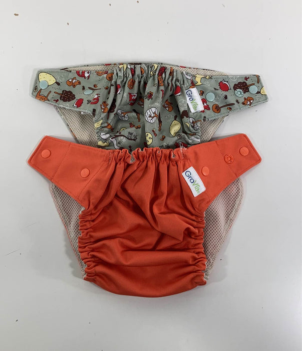 used BUNDLE GroVia Cloth Diapers